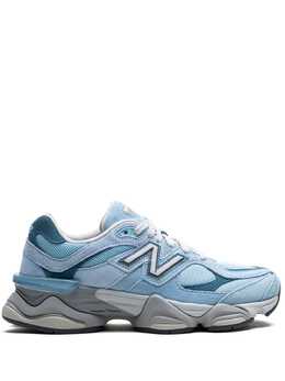 New Balance: Голубые кроссовки  9060