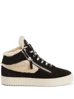 Giuseppe Zanotti: Чёрные кроссовки  Kriss