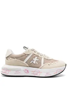 Premiata: Коричневые кроссовки 
