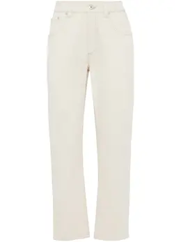Brunello Cucinelli: Прямые джинсы 