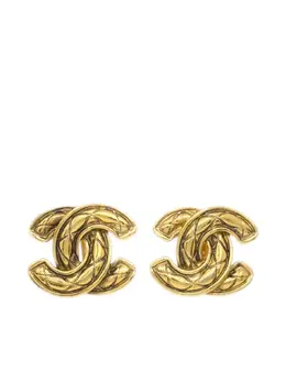 CHANEL Pre-Owned: Серьги 