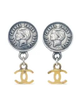 CHANEL Pre-Owned: Серьги 