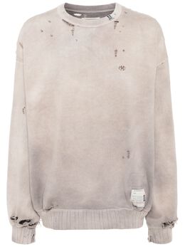 Maison Mihara Yasuhiro: Хлопковый свитшот 