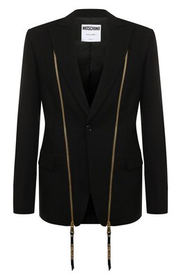Moschino: Пиджаки из вискозы 