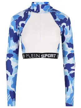 PLEIN SPORT: Топ с длинным рукавом 