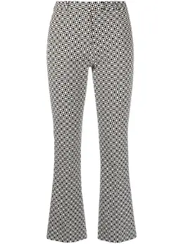 'S Max Mara: Брюки с геометрическим принтом 