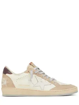GOLDEN GOOSE: Жёлтые кроссовки  Ball Star