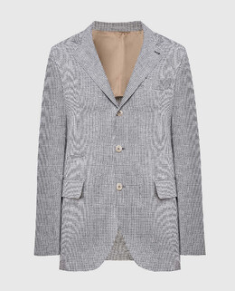 Brunello Cucinelli: Сірі піджаки 