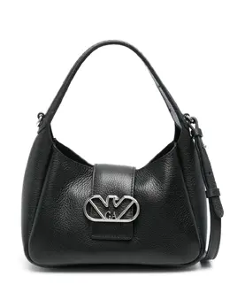 Emporio Armani: Чёрная сумка-шоппер 