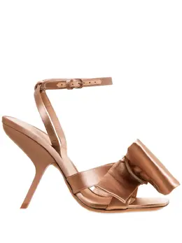 Ferragamo: Коричневые сандалии 