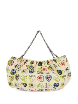 CHANEL Pre-Owned: Многоцветная сумка-шоппер 