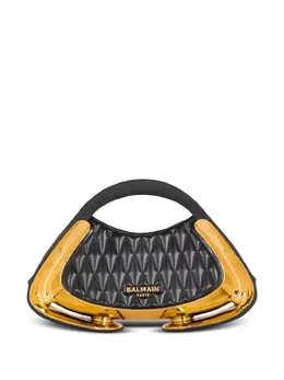 Balmain: Чёрная сумка-шоппер 