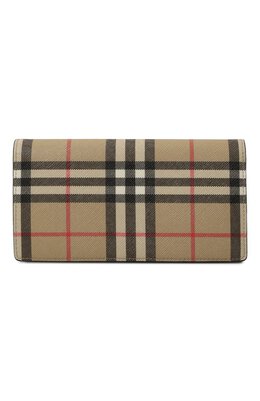 Burberry: Бежевый кошелёк 