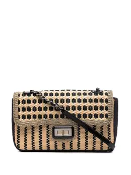 CHANEL Pre-Owned: Бежевая сумка 