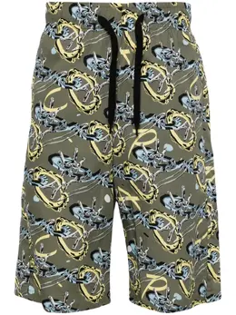 A.P.C.: Шорты с принтом 