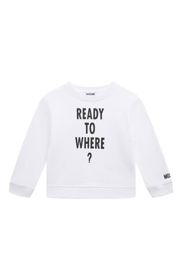 Moschino: Хлопковый свитшот 