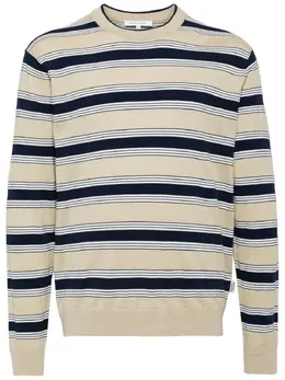Maison Kitsuné: Свитер в полоску 