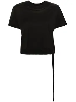 Rick Owens DRKSHDW: Чёрная футболка  Level