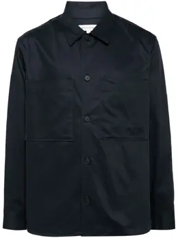 Maison Kitsuné: Хлопковая рубашка 