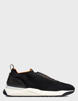 SANTONI: Чорні кросівки 