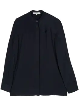 Maison Kitsuné: Рубашка без воротника 