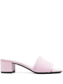 Givenchy: Розовые сандалии 