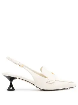 Tory Burch: Белые туфли 
