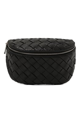 Bottega Veneta: Поясная сумка в полоску 