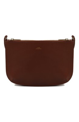 A.P.C.: Коричневая сумка  Sarah