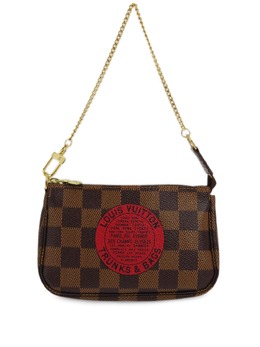 Louis Vuitton Pre-Owned: Коричневый клатч 