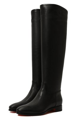 Santoni: Чёрные сапоги 