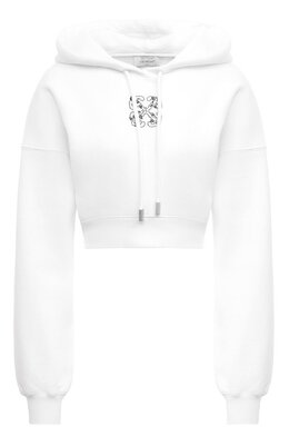 Off-White: Хлопковая толстовка 