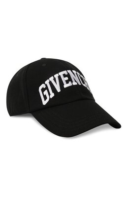 Givenchy: Чёрная кепка 