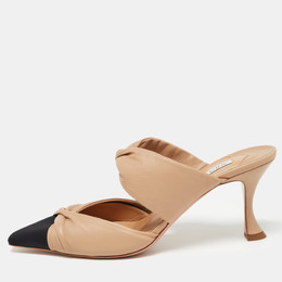 Aquazzura: Бежевые сабо 