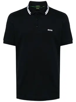 BOSS: Чёрное поло 