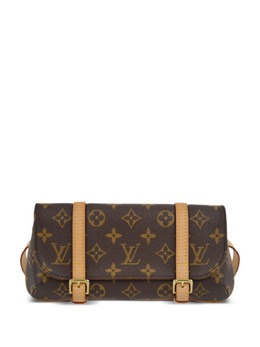 Louis Vuitton Pre-Owned: Коричневая поясная сумка 