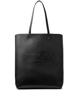 Jimmy Choo: Чёрная сумка-шоппер 