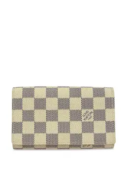 Louis Vuitton Pre-Owned: Белый кошелёк 