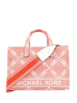 Michael Michael Kors: Розовая сумка-шоппер 