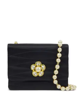 CHANEL Pre-Owned: Сумка с растительным принтом 