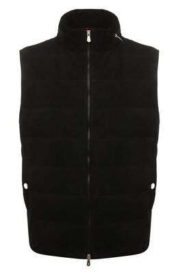 Brunello Cucinelli: Замшевый жилет 