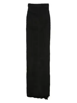 Rick Owens: Джинсовая юбка  Pillar