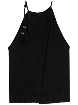 Max Mara: Льняной топ 