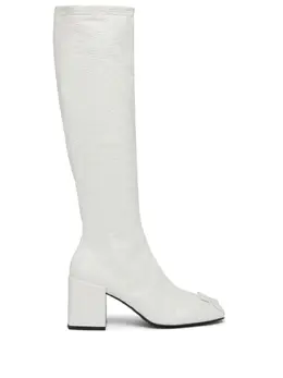Courrèges: Белые ботинки 