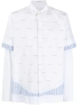 Givenchy: Рубашка с принтом 