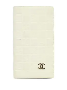CHANEL Pre-Owned: Белый кошелёк 