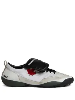 Dsquared2: Белые кроссовки  Maple Leaf