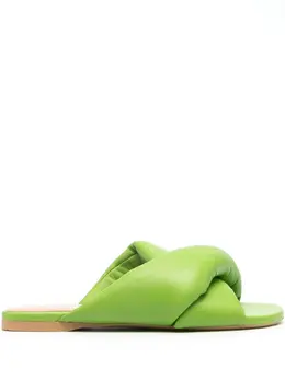 JW Anderson: Зелёные сандалии 