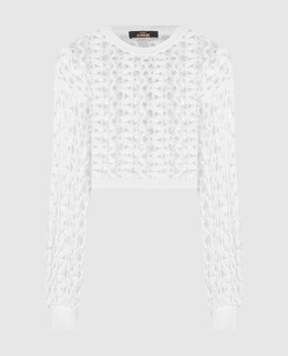 Twinset: Белый свитер 