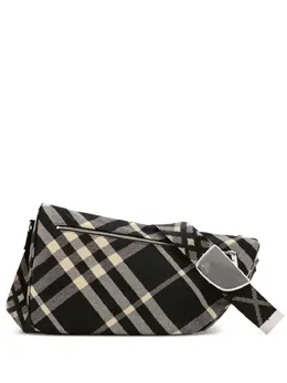 Burberry: Чёрная сумка 